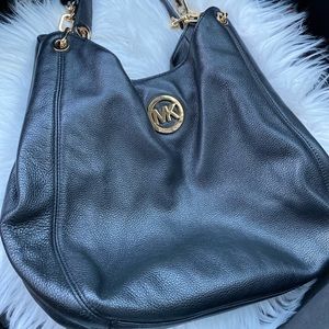 Authentic Michael Kors Hobo Chain Strap Bag